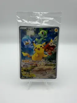 Pikachu 027 Sv: Scarlet & Violet Promo Cards Holo Sealed Promo - Image 1