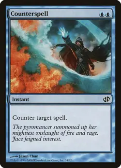 Counterspell Jace vs. Chandra HEAVILY PLD Blue Common MAGIC MTG CARD ABUGames - Image 1
