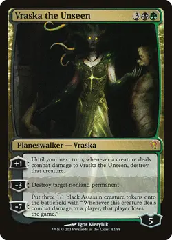 Vraska the Unseen FOIL Jace vs. Vraska NM Mythic Rare CARD ABUGames - Image 1