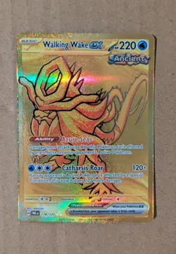 Walking Wake ex 178/131 Hyper Rare Prismatic Evolutions Pokemon Card - Image 1