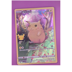 Pokemon TCG Pikachu Celebrations 005/025 Full Art Holo Rare Basic 60 HP Card - Image 1