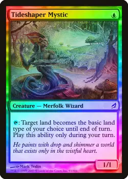 Tideshaper Mystic FOIL Lorwyn PLD Blue Common MAGIC GATHERING CARD ABUGames - Image 1