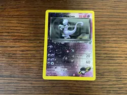 Pokemon TCG Rockets Mewtwo Best Winner Card #8 Black Star Promo Holo - Image 2