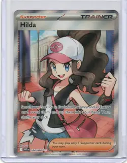 Hilda 164/086 - Ultra Rare - White Flare Pokemon Card - Pack Mint - Image 1