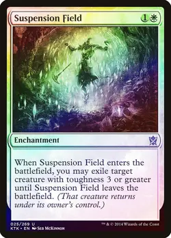 Suspension Field FOIL Khans of Tarkir NM White Uncommon MAGIC CARD ABUGames - Image 1