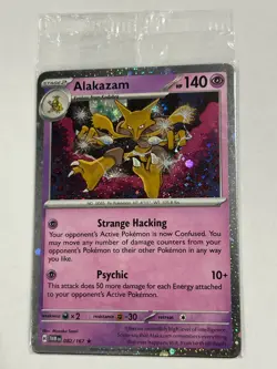 Alakazam Holo Pokemon TCG Card Cosmos Collection 082/167 Sealed NM - Image 3