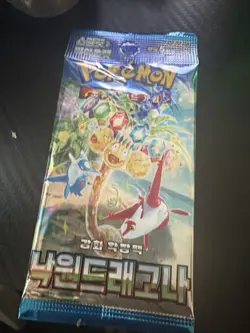Pokemon Korean Booster Pack 낙원드래고나 Collectible Card Game - Image 1