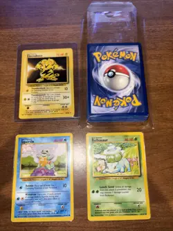 Vintage WOTC (Lot Of 50) 1999 Pokemon Cards Common Uncommon Rare 90’s Electabuzz - Image 1