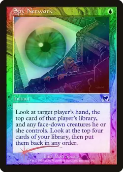 Spy Network FOIL Onslaught PLD Blue Common MAGIC THE GATHERING CARD ABUGames - Image 1