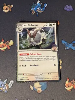 Pokemon Cards Hop’s Dubwool 136/159 Cosmos Holo Collection Promo - (NM) - Image 1