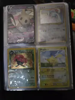 Pokemon Binder Collection Lot Of 80 Cards - Image 1