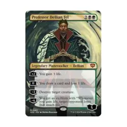 WotC Secrets of Strixhaven Professor Dellian Fel (Borderless) (MR) NM - Image 1