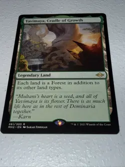 MTG Yavimaya, Cradle of Growth (261/765) Modern Horizons 2 LP - Image 1