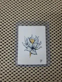 BLACK LOTUS MTG Sketch (Gray/Gold) Dan Frazier Art Artist Proof SIGNED SWAMP - Image 2