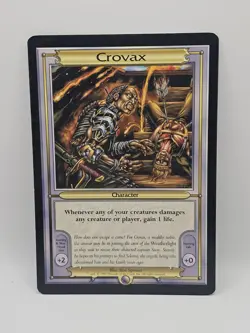 Magic The Gathering: Crovax Vanguard OVERSIZED NM Never Played - Image 1