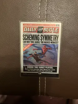 Spider-Man Secret Lair MTG Daily Bugle Foil Scheming Symmetry - Image 1