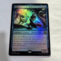 Vnwxt, Verbose Host DFT Aetherdrift MTG 73 FOIL RARE M/NM 1x - Image 1