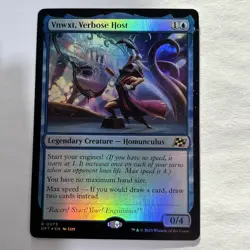 Vnwxt, Verbose Host DFT Aetherdrift MTG 73 FOIL RARE M/NM 1x - Image 2