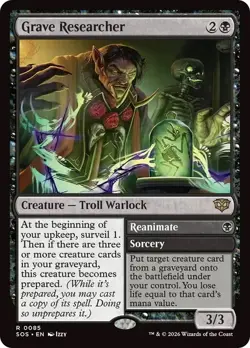 Grave Researcher Secrets of Strixhaven NM MTG - Image 1