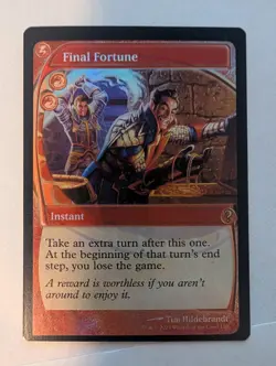 Final Fortune (Future Sight) #190 (Foil) (NM) Mystery Booster 2 MB2 Magic MTG - Image 1