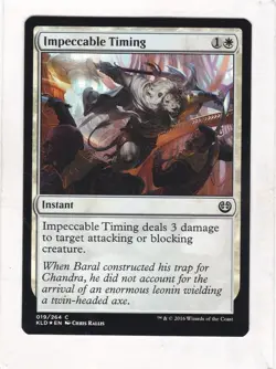Magic: MTG: Kaladesh: Foil: Impeccable Timing - Image 1
