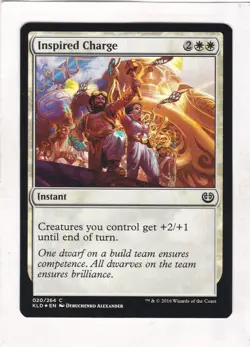 Magic: MTG: Kaladesh: Foil: Inspired Charge - Image 1