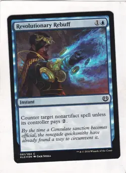 Magic: MTG: Kaladesh: Foil: Revolutionary Rebuff - Image 1