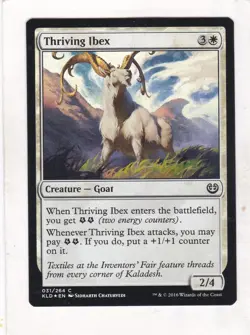 Magic: MTG: Kaladesh: Foil: Thriving Ibex - Image 1