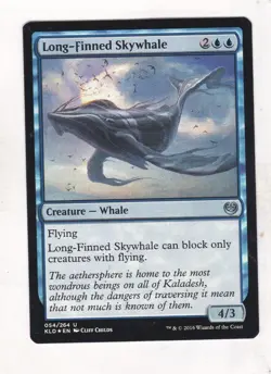 Magic: MTG: Kaladesh: Foil: Long-Finned Skywhale - Image 1