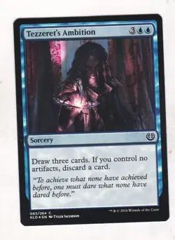 Magic: MTG: Kaladesh: Foil: Tezzeret's Ambition - Image 1
