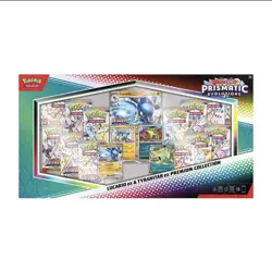 Pokemon Prismatic Evolutions Lucario EX and Tyranitar EX Premium Collection - Image 1