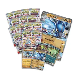 Pokemon Prismatic Evolutions Lucario EX and Tyranitar EX Premium Collection - Image 3