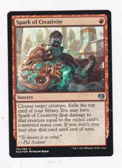 Magic: MTG: Kaladesh: Foil: Spark of Creativity - Image 1