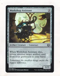 Magic: MTG: Kaladesh: Foil: Workshop Assistant - Image 1