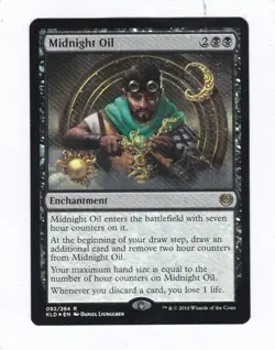 Magic: MTG: Kaladesh: Foil: Midnight Oil - Image 1