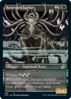 Boneyard Lurker - Showcase - Lightly Played, English - Ikoria: Lair of Behemoths - Image 1