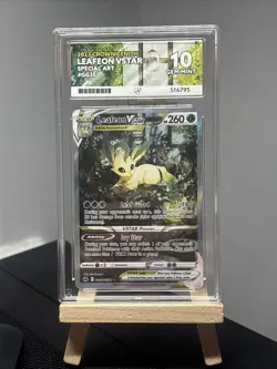 Pokemon TCG Crown Zenith Leafeon VSTAR GG35/GG70 Ace 10 - Image 1
