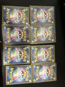 Pokemon Japanese Full Art Reverse Holo Card Lot 8 Count - Image 3