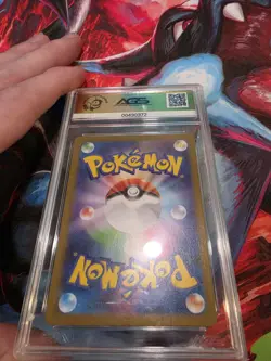 Nintendo Pokemon TCG Stufful 075/063 Secret Holo Art Rare Japanese AGS 10 - Image 4