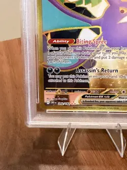 Pokemon TCG 2025 Pokemon Dri En-Destined Rivals #242 Rocket'S Crobat Ex PSA 10 - Image 4