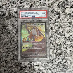Pokemon Bloodmoon Ursaluna ex PSA 9 SIR Holo 216/167 Twilight Masquerade EN - Image 1