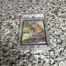 Pokemon Bloodmoon Ursaluna ex PSA 9 SIR Holo 216/167 Twilight Masquerade EN - Image 2