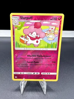 Slurpuff 154/236 Rare Cosmic Eclipse Pokemon Near Mint Reverse Holo - Image 1