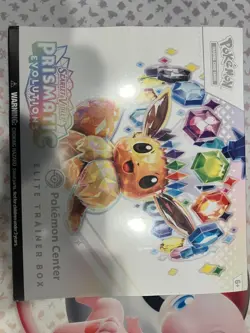 Pokemon TCG Scarlet & Violet Prismatic Evolutions Pokemon Center ETB - Image 1
