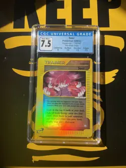 2002 Pokemon SEER 133/147 Reverse Holo Foil Aquapolis NM CGC 7.5 WOTC E Reader🔮 - Image 1