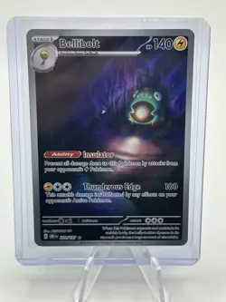 Bellibolt 201/197 Illustration Rare Obsidian Flames Pokemon Near Mint - Image 1