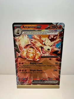 Arcanine ex 032/198 Double Rare Scarlet & Violet Pokemon Near Mint - Image 1