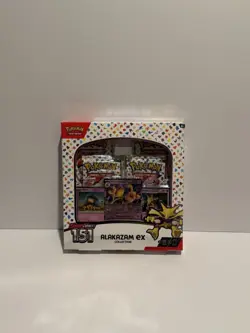 Pokemon TCG: Scarlet & Violet-151 Alakazam ex Collection Box 820650855269 - Image 1
