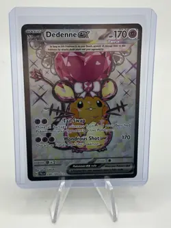 Dedenne ex 239/193 Ultra Rare Paldea Evolved Pokemon Near Mint - Image 1