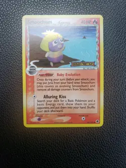 Pokemon Smoochum EX Dragon Frontiers Reverse Holo #64 PSA 9 Mint - Image 1